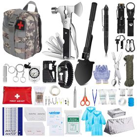 125Pcs Survival Kits Professional Emergency Survival Gear Tactical First Aid Kit Supplies For Outdoor Adventure Camping Hiking Hunting 125Pcs Survival Kits Professional Emergency Survival Gear Tactical First Aid Kit Supplies For Outdoor Adventure Camping Hiking Hunting
